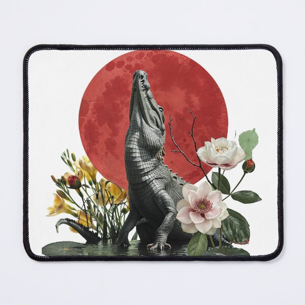 Item preview, Collage Wall Art T-shirt Design: Alligator designed and sold by ForeverPrintsOK.