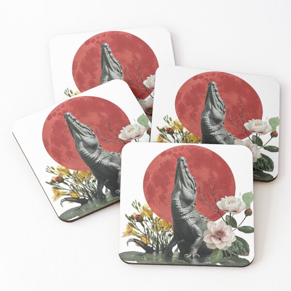 Item preview, Collage Wall Art T-shirt Design: Alligator designed and sold by ForeverPrintsOK.