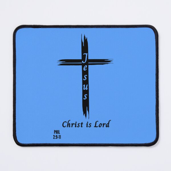 Item preview, Jesus - Phil 2:9-11 (blue) designed and sold by Diego Oliveira.