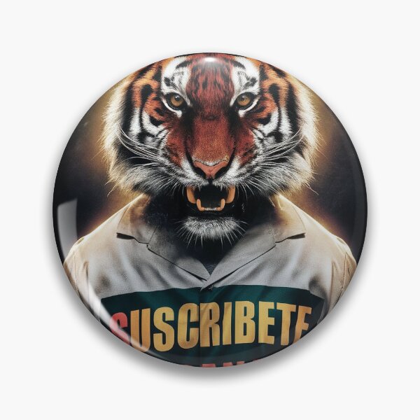 Item preview, tiger with signs designed and sold by Elemento8.