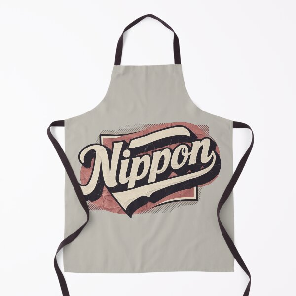Item preview, "NIPPON" logo red pale, text, vintage, retro designed and sold by Time4Space.