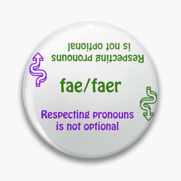 Item preview, Fae/faer designed and sold by AlphabetSoupLLC.