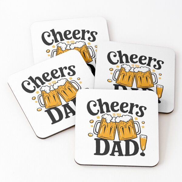 Item preview, Cheers to You, Dad! Pub-Inspired Father's Day Art designed and sold by HahaHandlesHub.