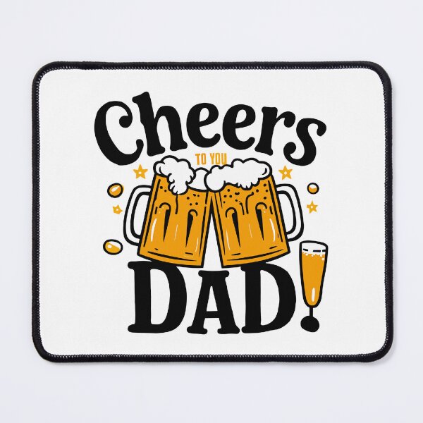 Item preview, Cheers to You, Dad! Pub-Inspired Father's Day Art designed and sold by HahaHandlesHub.