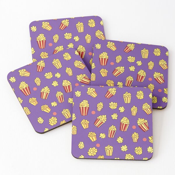 Item preview, Yummy Purple Popcorn Pattern designed and sold by TGAL2.
