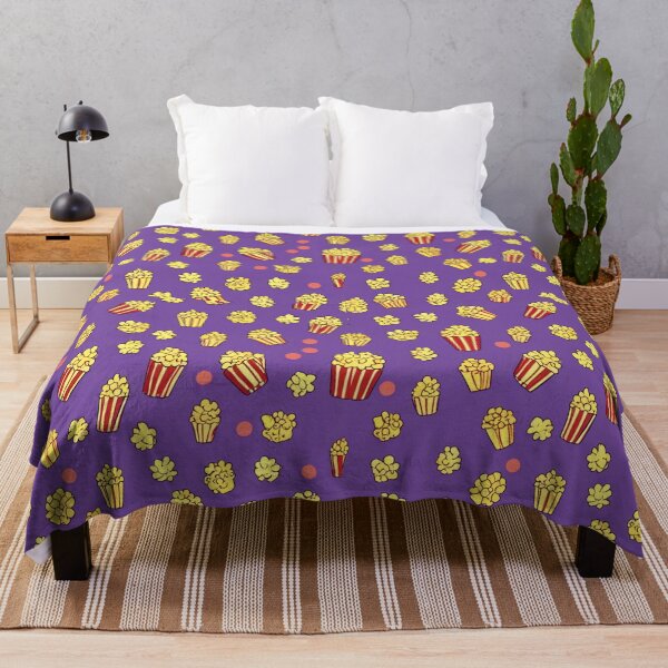 Item preview, Yummy Purple Popcorn Pattern designed and sold by TGAL2.