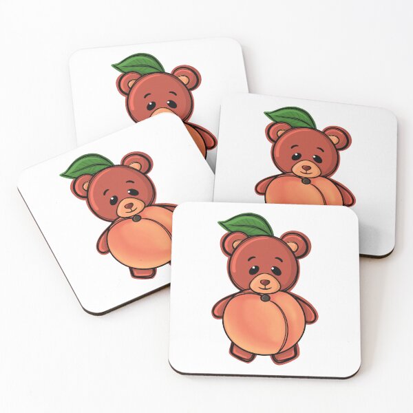 Item preview, Peach-Beary designed and sold by For Art Sake.
