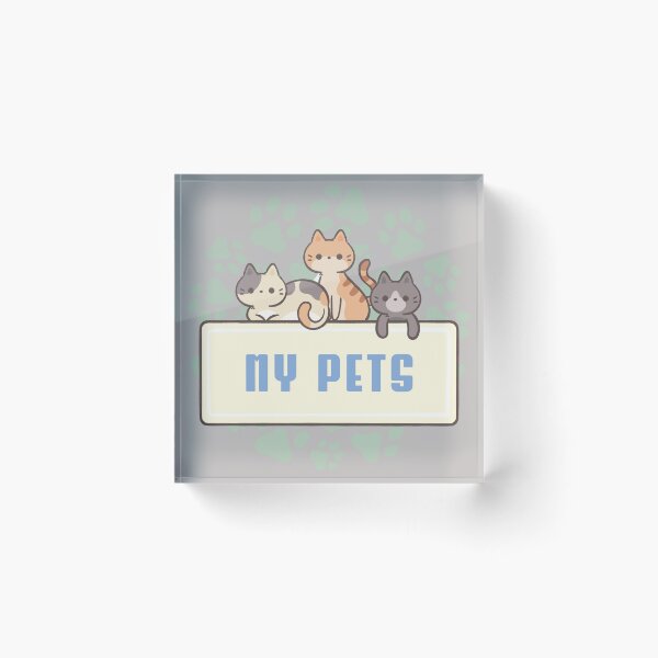 Item preview, My Pets, kawaii cats designed and sold by WuweiDG.