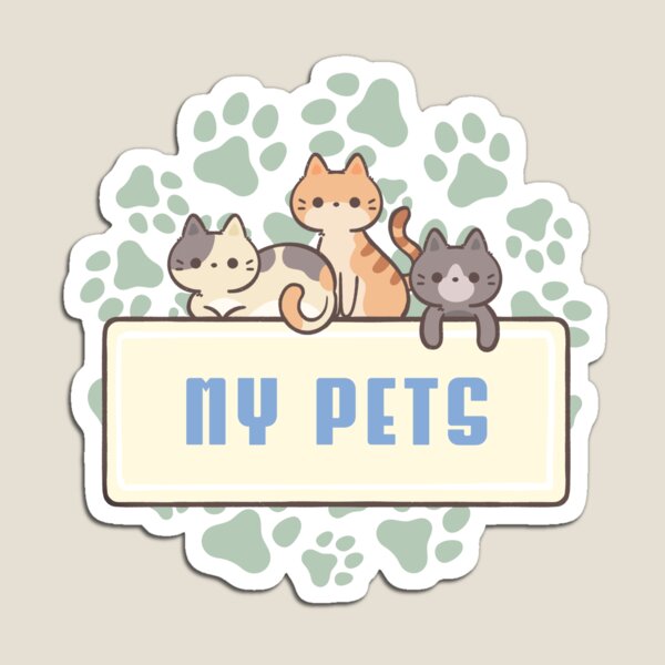 Item preview, My Pets, kawaii cats designed and sold by WuweiDG.