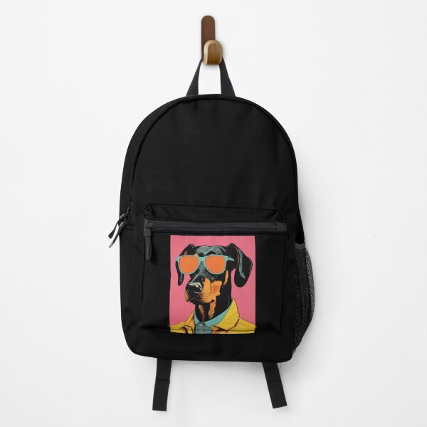 Item preview, 80's Cartoon Doberman Pinscher wearing Shades designed and sold by luvandsocial.