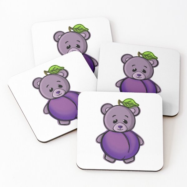 Item preview, Plum-Beary designed and sold by For Art Sake.