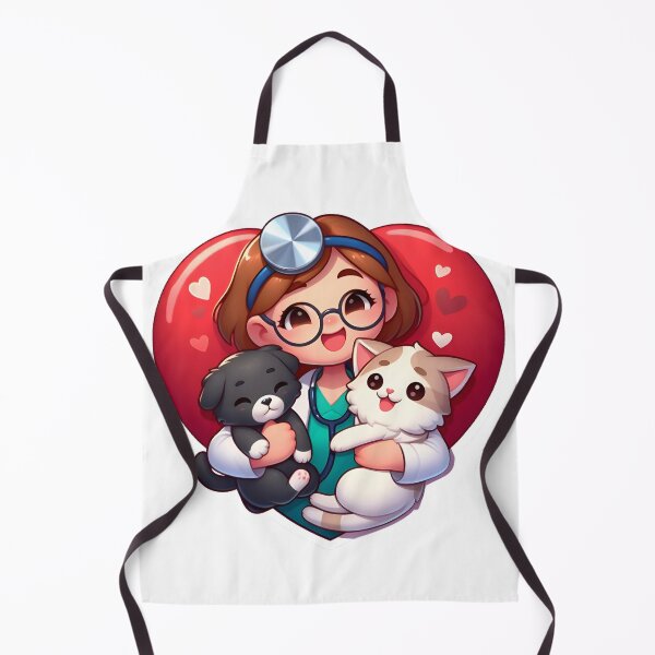 Item preview, A lovely vet who loves pets designed and sold by kateds14.