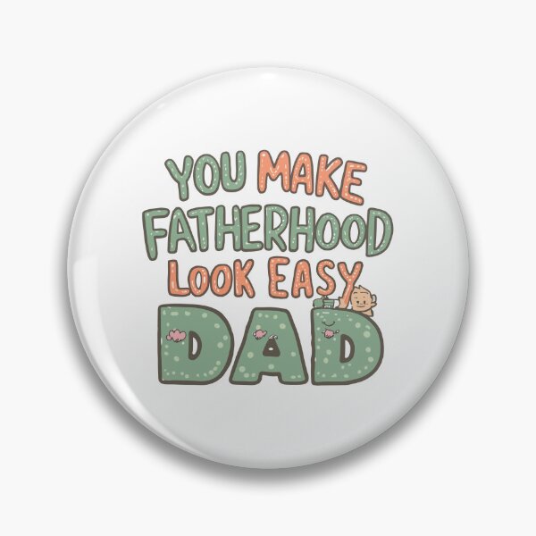 Item preview, Effortless Dad - Cheerful Father's Day Art designed and sold by HahaHandlesHub.
