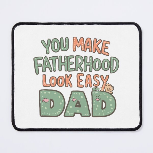 Item preview, Effortless Dad - Cheerful Father's Day Art designed and sold by HahaHandlesHub.