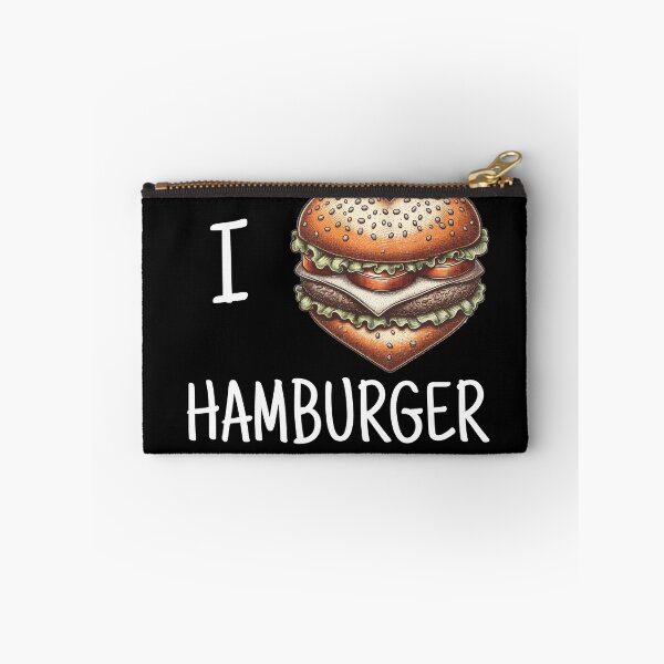 Item preview, I love hamburger, hamburger day celebration designed and sold by JuniperusArt.