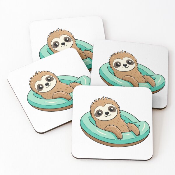 Item preview, Fluffy Little Sloth Floating Down designed and sold by omerfdln34.
