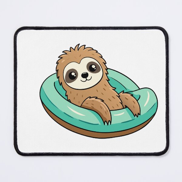 Item preview, Fluffy Little Sloth Floating Down designed and sold by omerfdln34.