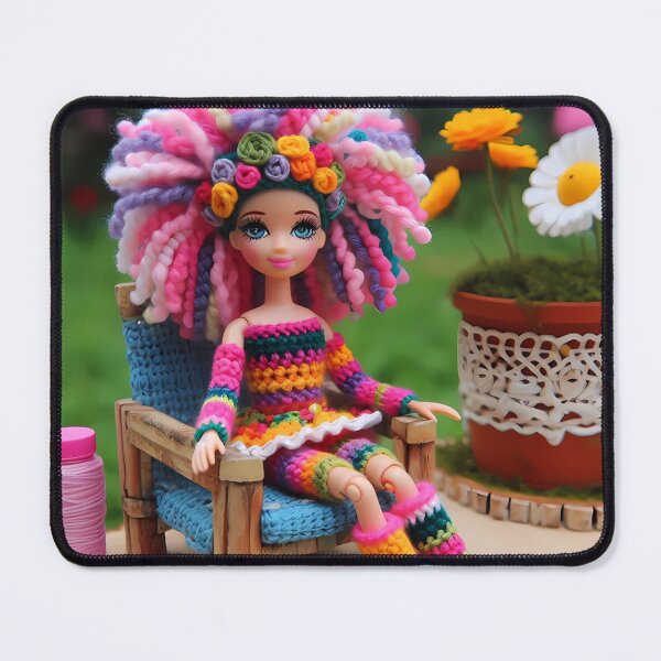 Item preview, Colorful Crafted Figurine in a Garden Setting designed and sold by aminz4.