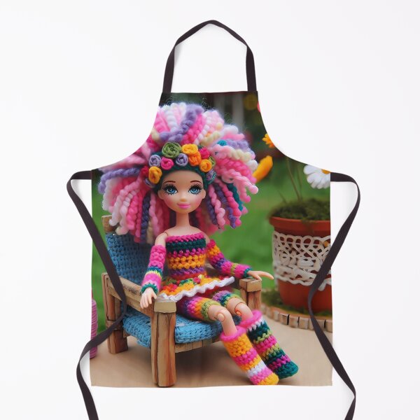 Item preview, Colorful Crafted Figurine in a Garden Setting designed and sold by aminz4.