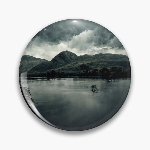 Item preview, Brooding Thunder Clouds Over Scenic Scottish Mountains designed and sold by ZGigerBarker.