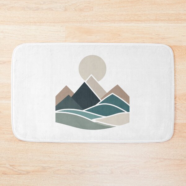 Item preview, Mountain Minimalist Vintage Elegant Retro designed and sold by EsenciaPura.