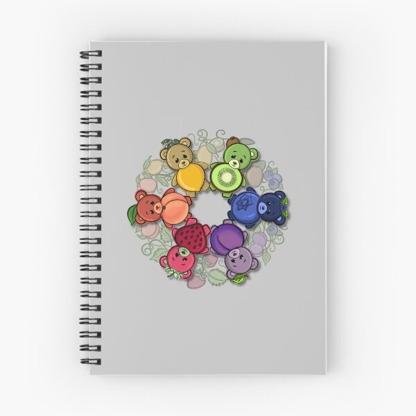 Item preview, Fruit-Beary Rainbow designed and sold by For Art Sake.