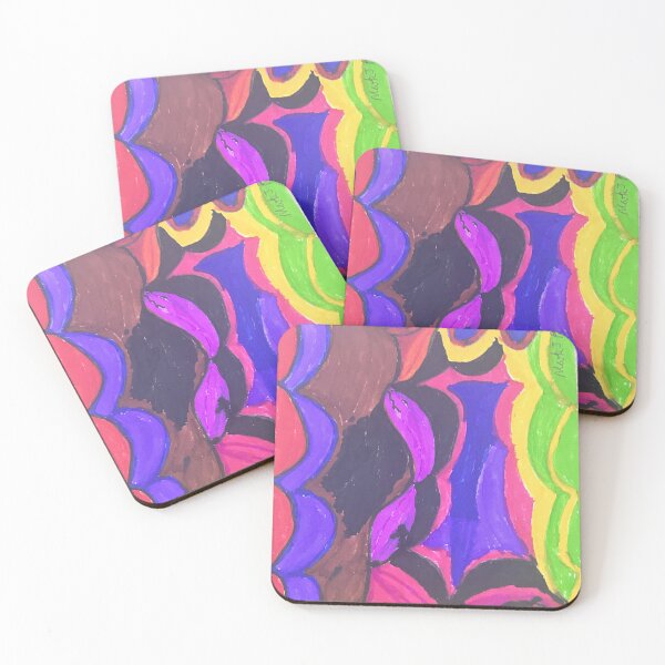Item preview, Brilliant And Bright Coloured Unusual Different Styles Of Shapes. designed and sold by PodmenikArt.