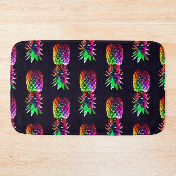 Item preview, Upside Down Green & Red Colorful Neon Pineapple Pattern | IYKYK Lifestyle designed and sold by JLEmporium.