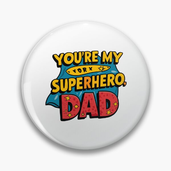 Item preview, Superhero Dad - Dynamic Comic Book Father's Day Gift designed and sold by HahaHandlesHub.