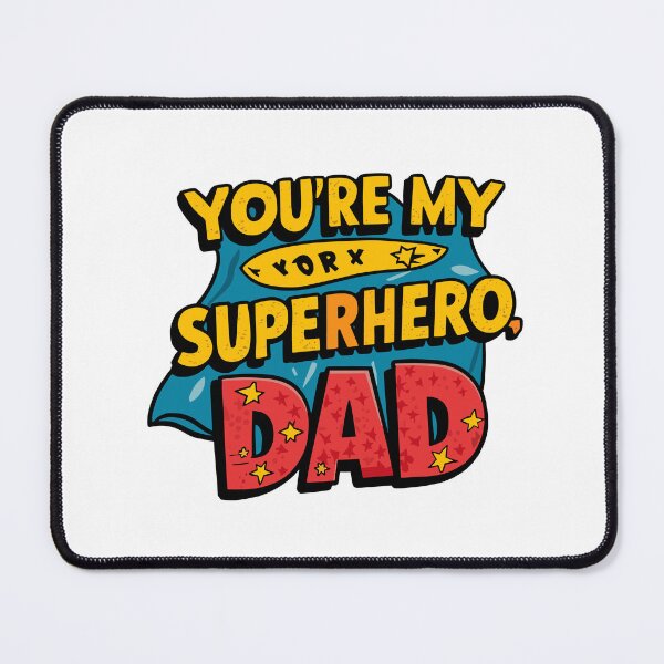 Item preview, Superhero Dad - Dynamic Comic Book Father's Day Gift designed and sold by HahaHandlesHub.