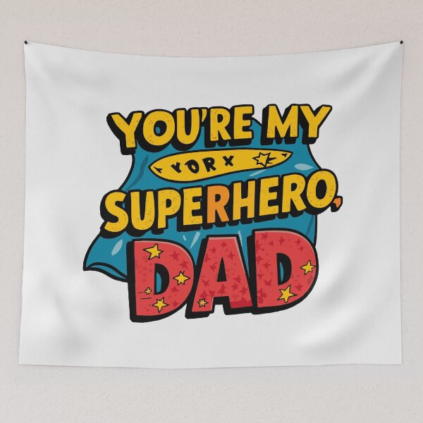 Item preview, Superhero Dad - Dynamic Comic Book Father's Day Gift designed and sold by HahaHandlesHub.