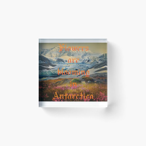 Item preview, Flowers Are blooming in Antarctica designed and sold by STAYOKBRAND.