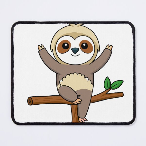 Item preview, Fluffy Little Sloth Practicing Yoga designed and sold by omerfdln34.