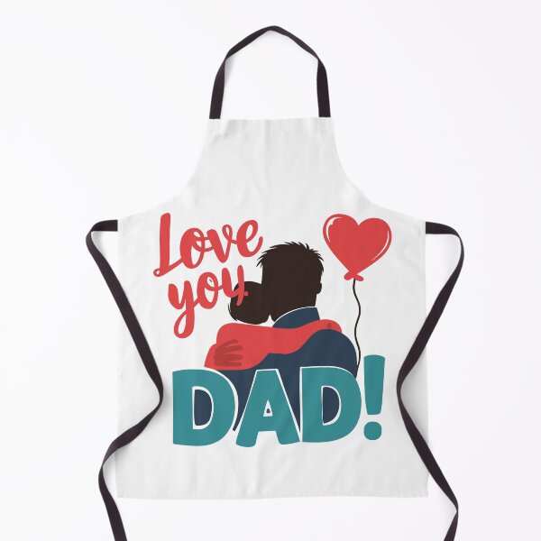 Item preview, Love You Dad: Father and Child Silhouette Sentimental Father's Day Art designed and sold by HahaHandlesHub.