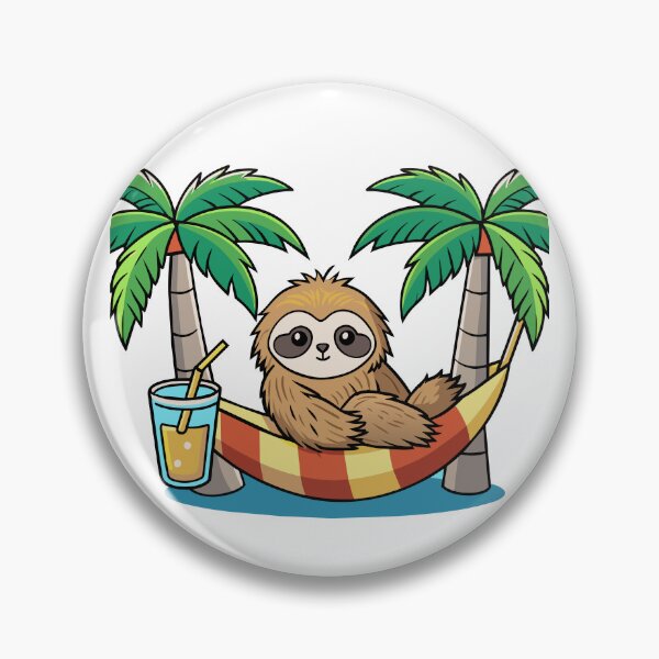 Item preview, Fluffy Little Sloth Sipping designed and sold by omerfdln34.