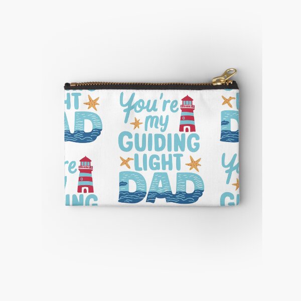 Item preview, Guiding Light Dad: Lighthouse Ocean Father's Day Art designed and sold by HahaHandlesHub.