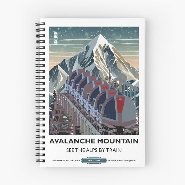 Item preview, Avalanche Mountain - Inspired by Avalanche at Blackpool Pleasure Beach designed and sold by first-drop.