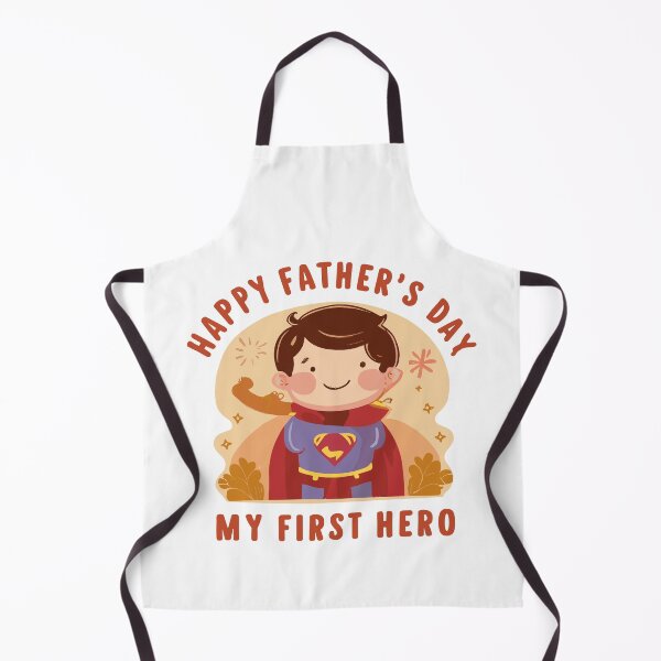 Item preview, My First Hero: Nostalgic Father's Day Sticker designed and sold by HahaHandlesHub.