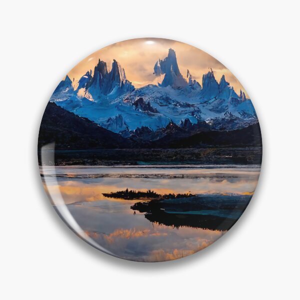 Item preview, Clouds Over Scenic Fantasy Mountains And Lake designed and sold by ZGigerBarker.