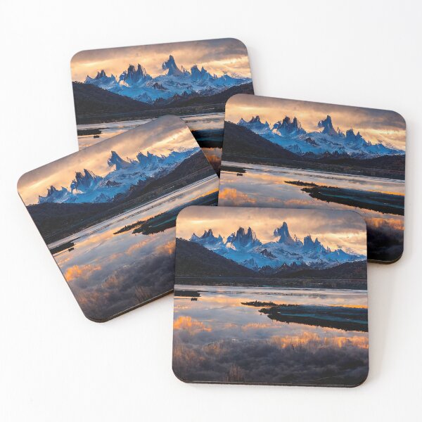 Item preview, Clouds Over Scenic Fantasy Mountains And Lake designed and sold by ZGigerBarker.