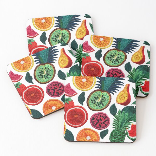Item preview, Tropical fruits crochet pattern designed and sold by DesignsbySimons.