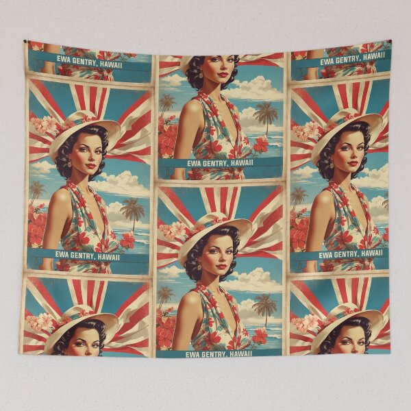 Item preview, Ewa Gentry Hawaii USA Vintage Travel Tourism  designed and sold by TravelersGems.