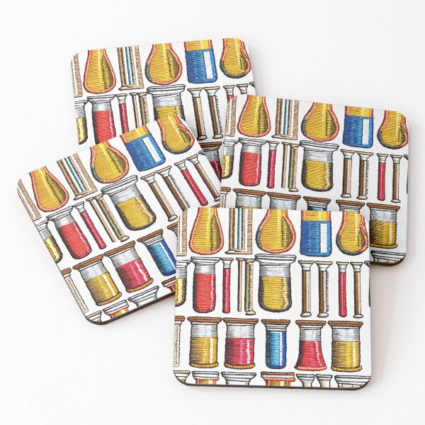 Item preview, Test tubes and beakers chemistry crochet pattern designed and sold by DesignsbySimons.