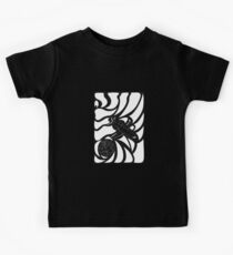Travel around the world (negative) Kids Tee