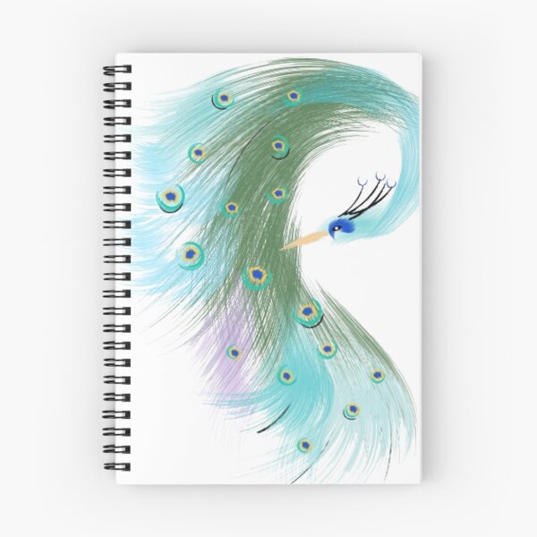 Item preview, Beautiful Unique Whimsical Peacock Bird Animal Design Art designed and sold by Monica C. Webster.