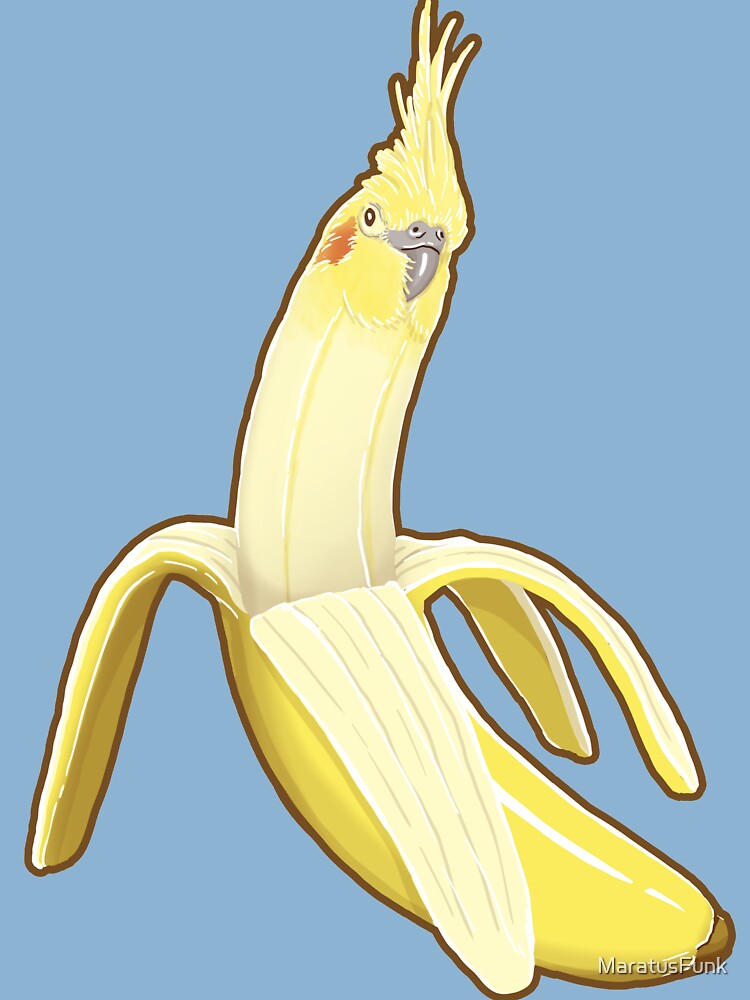 cockatiel banana