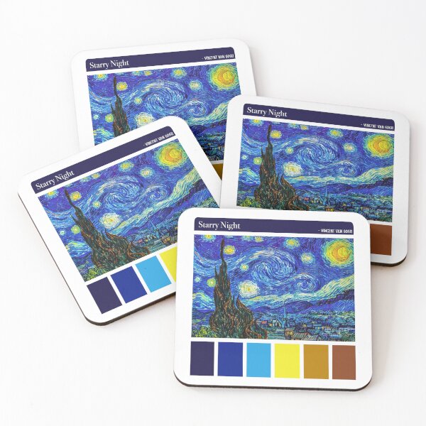 Item preview, Starry Night Paint Pallet designed and sold by For Art Sake.