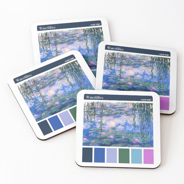 Item preview, Waterlillies Paint Pallet designed and sold by For Art Sake.