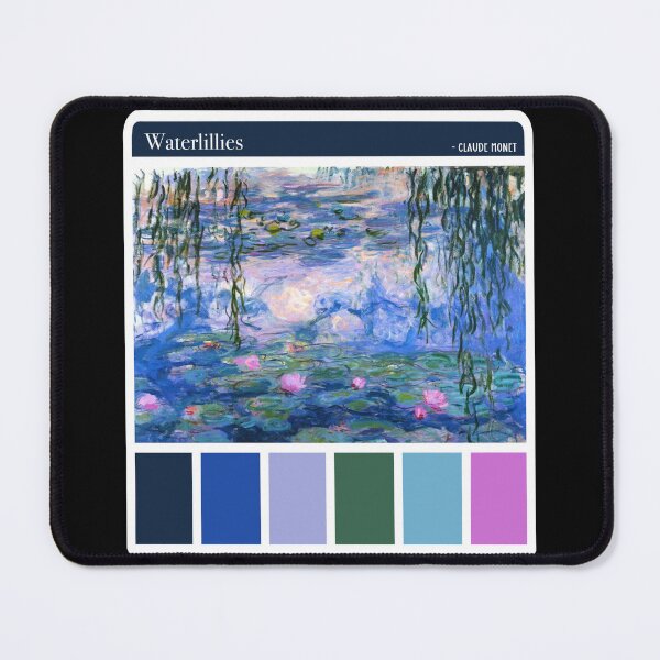 Item preview, Waterlillies Paint Pallet designed and sold by For Art Sake.