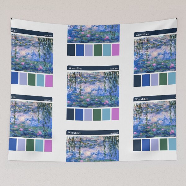 Item preview, Waterlillies Paint Pallet designed and sold by For Art Sake.